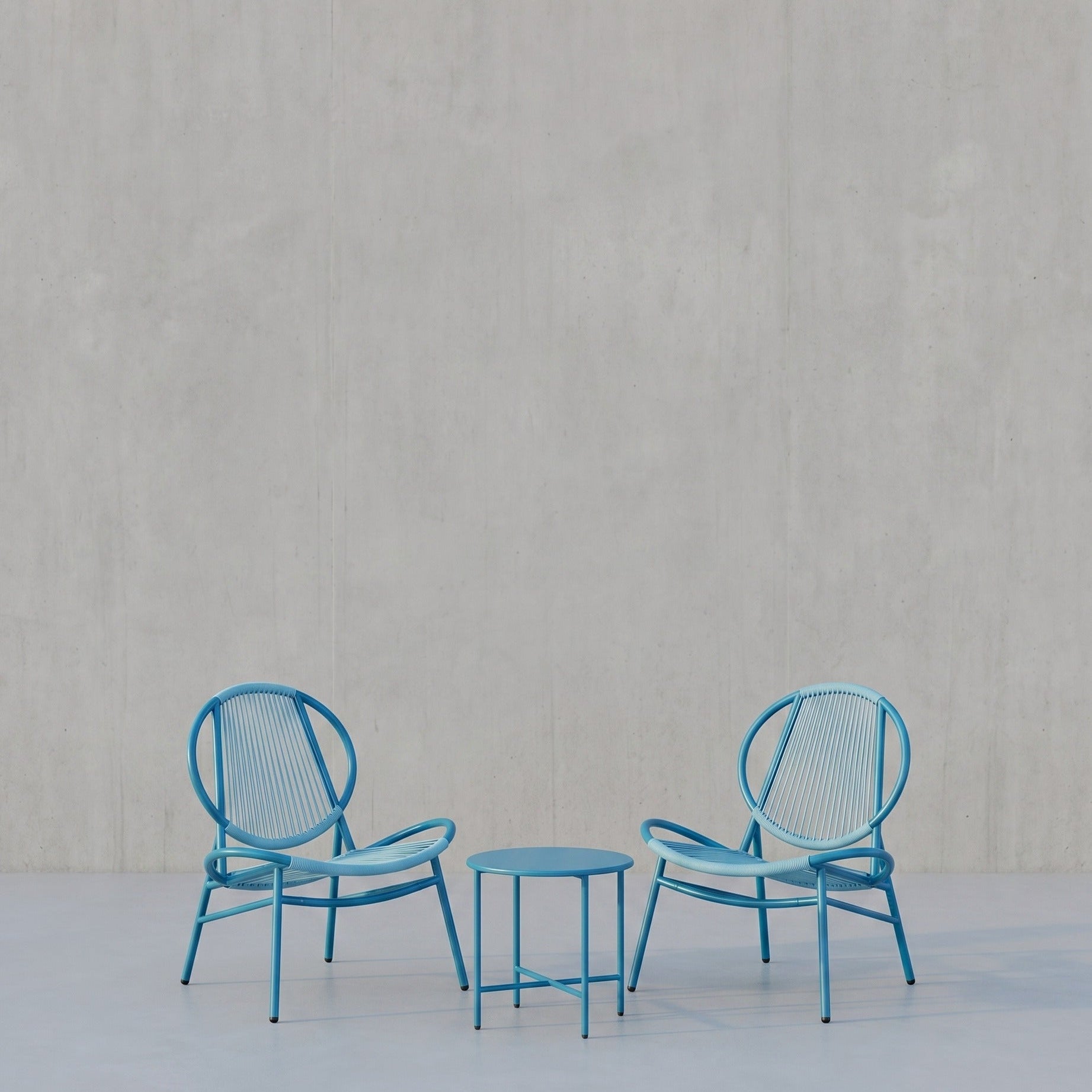 Balkonmeubelset - Set van 3 met tafel en 2 stoelen - Balkonset - Tuinset