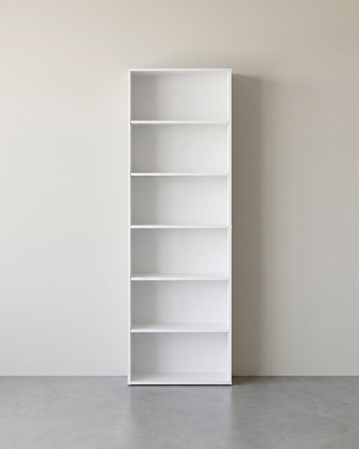 Boekenkast met Verstelbare Planken – Scandinavisch Design – Wit – 60 cm Breed