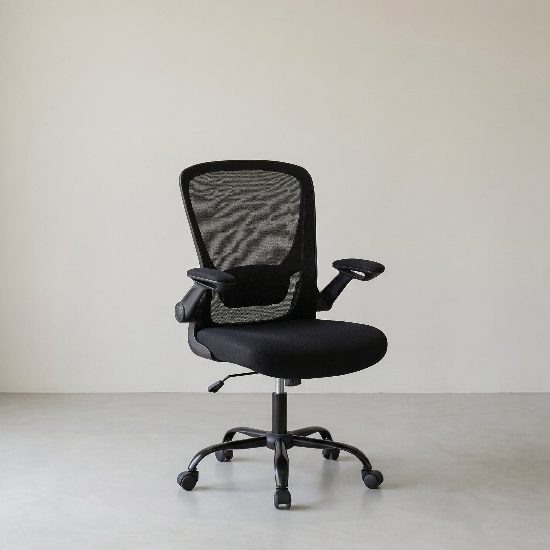 Ergonomische Bureaustoel – Verstelbare Armleuning – Mesh Rugleuning – 360° Draaibaar