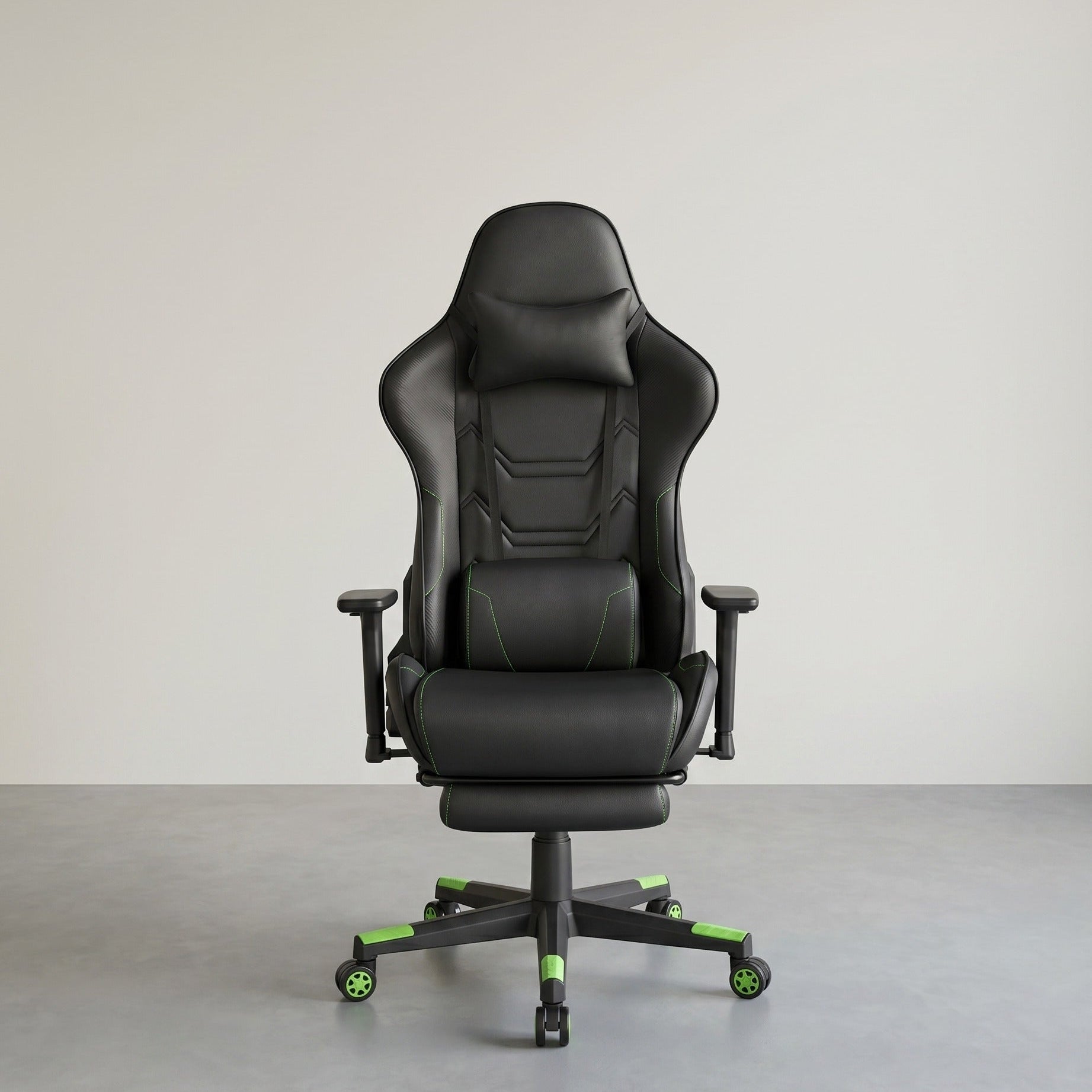 Gamestoel Ergonomisch – Gaming Bureaustoel met Voetensteun – Kantelfunctie – Tot 150 kg