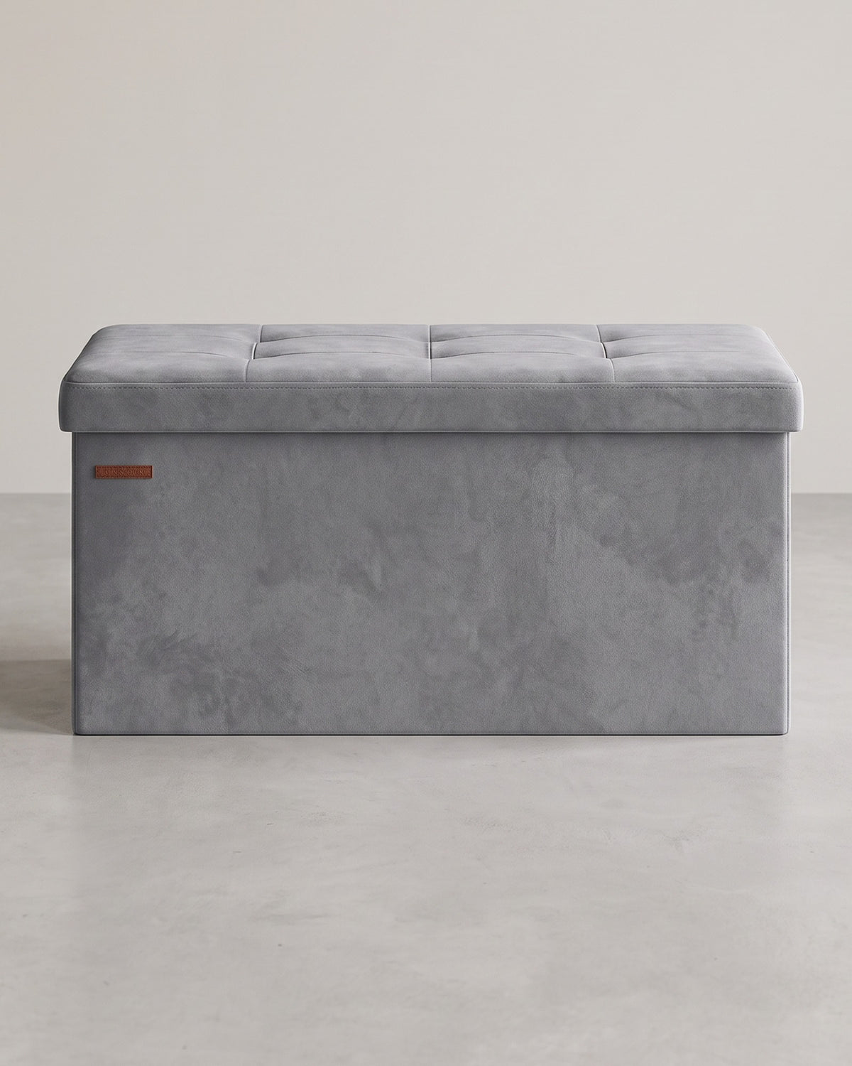 Opvouwbare Opbergbank & Hocker van Fluweel – Gecapitonneerd Deksel – 4 Maten van 32 tot 131 L