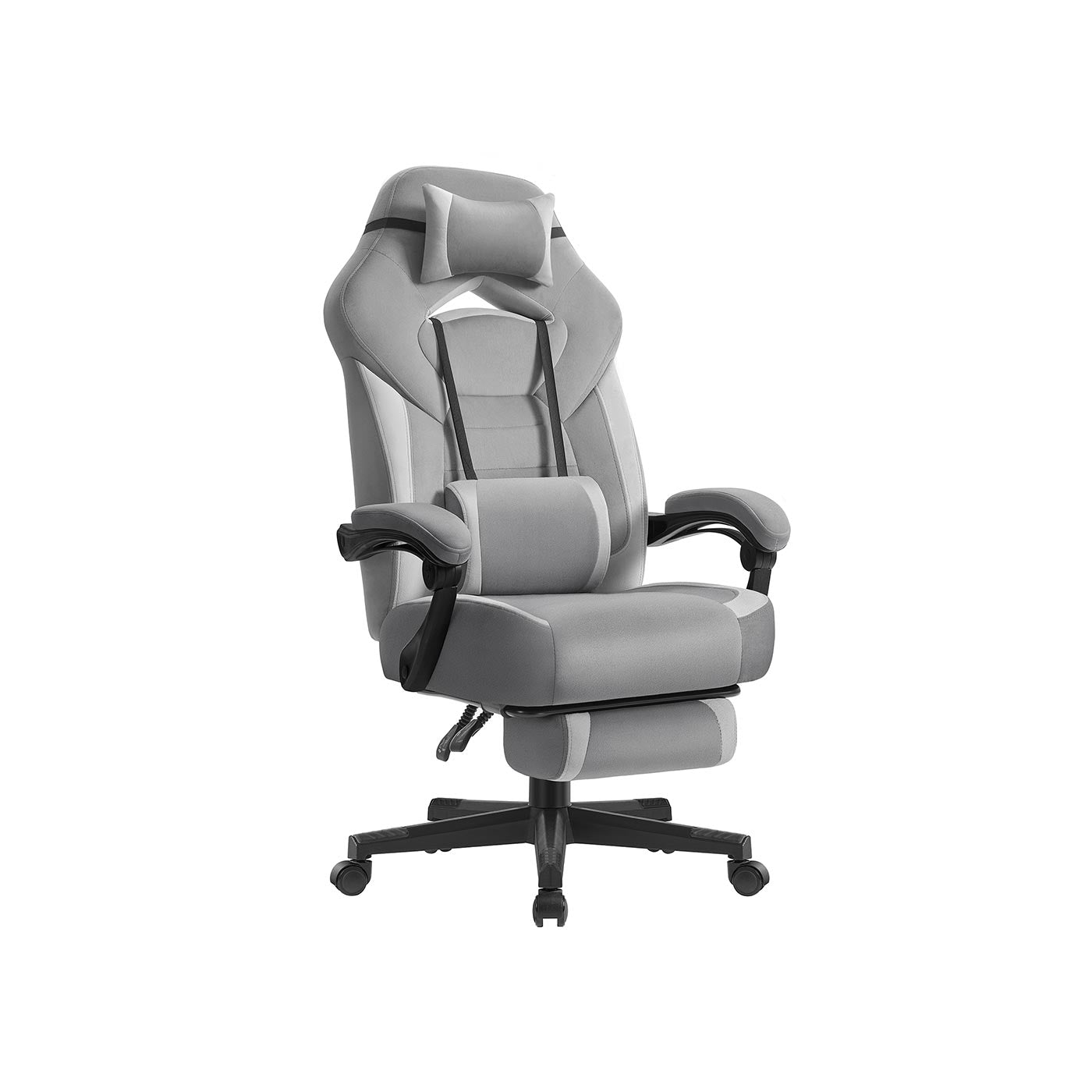 Gamingstoel met Voetensteun – Ergonomisch – Kantelbaar - Extra Dik Zitvlak - Hoogte Verstelbaar