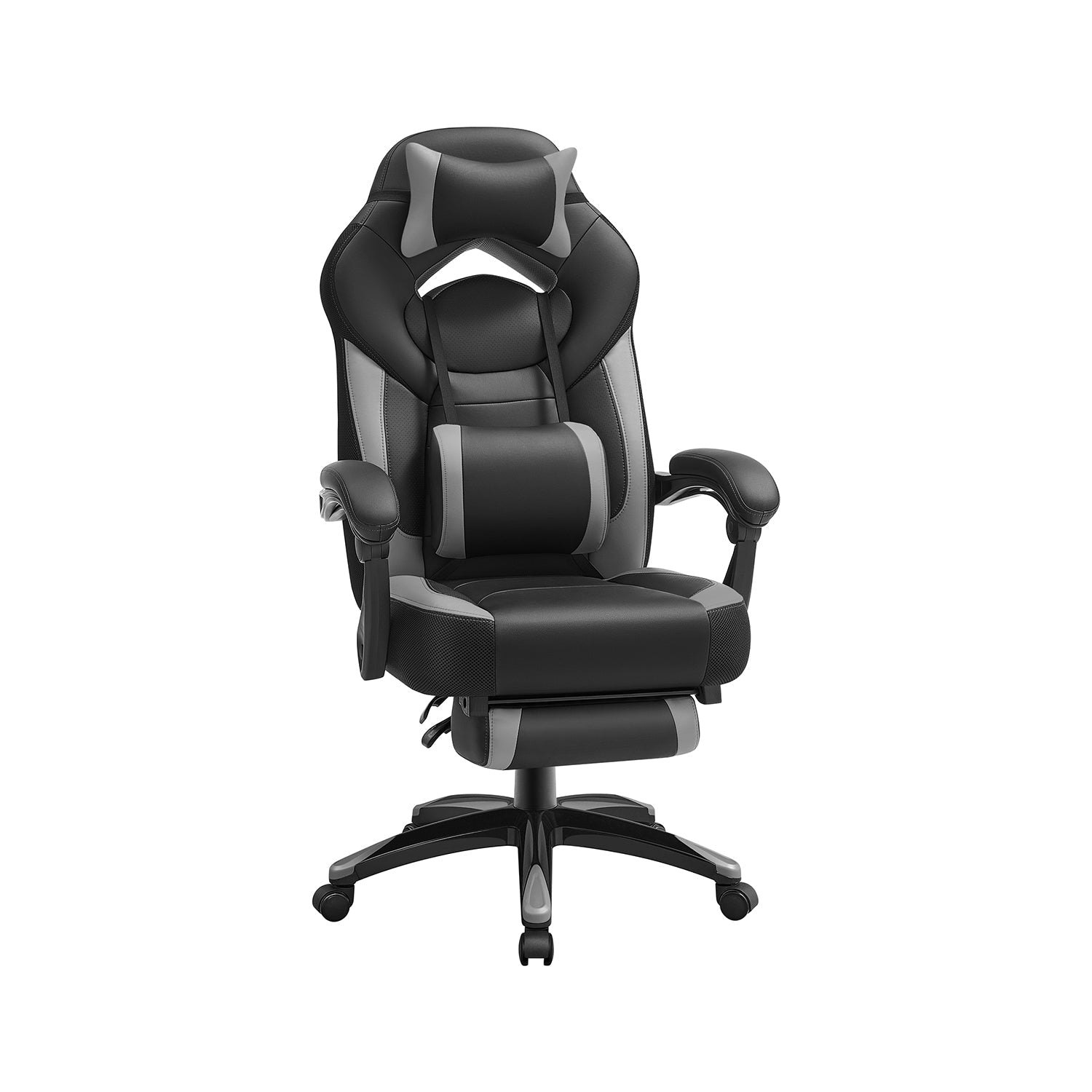 Gamingstoel met Voetensteun – Ergonomisch – Kantelbaar - Extra Dik Zitvlak - Hoogte Verstelbaar