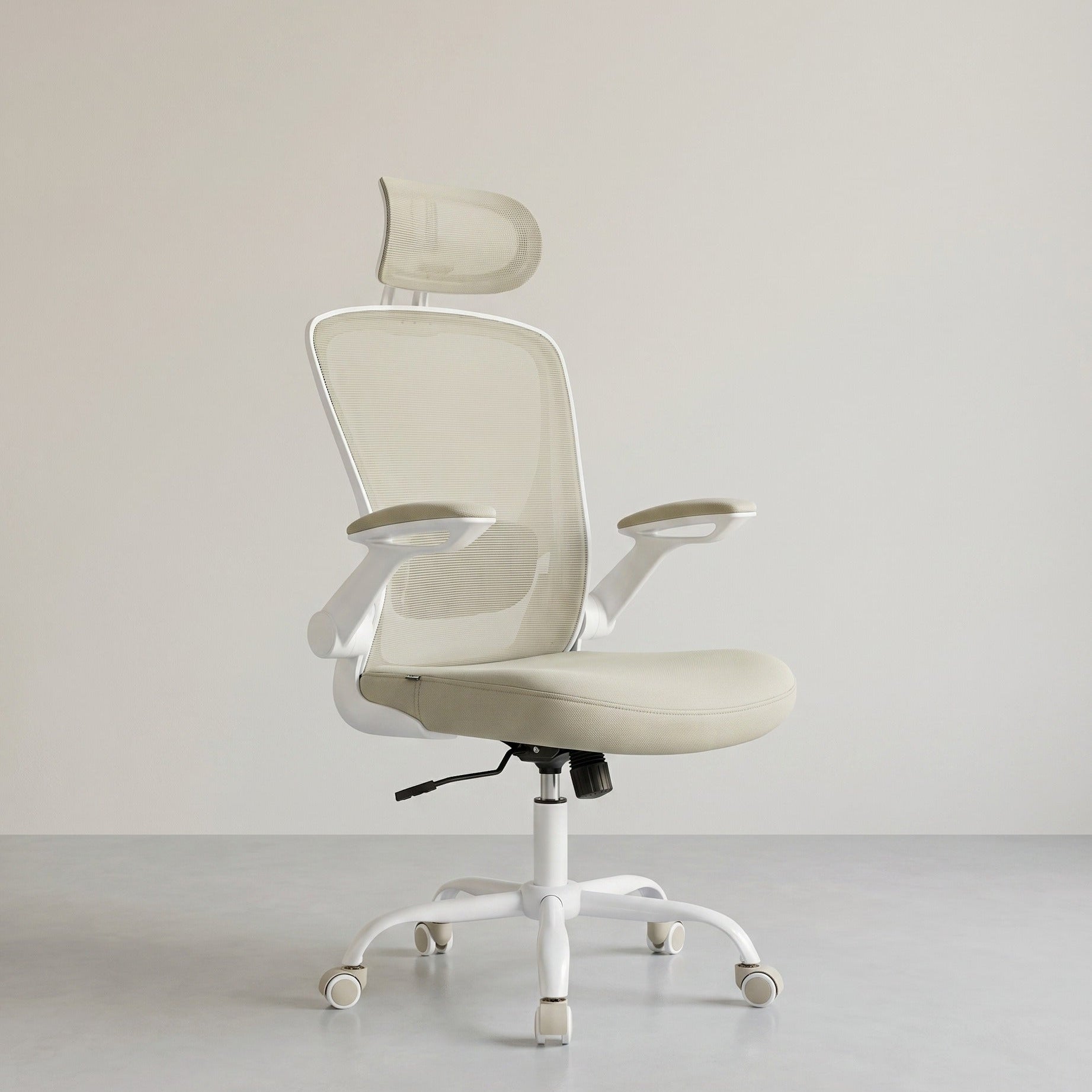 Ergonomische Bureaustoel met Hoofdsteun - Comfort en Ondersteuning