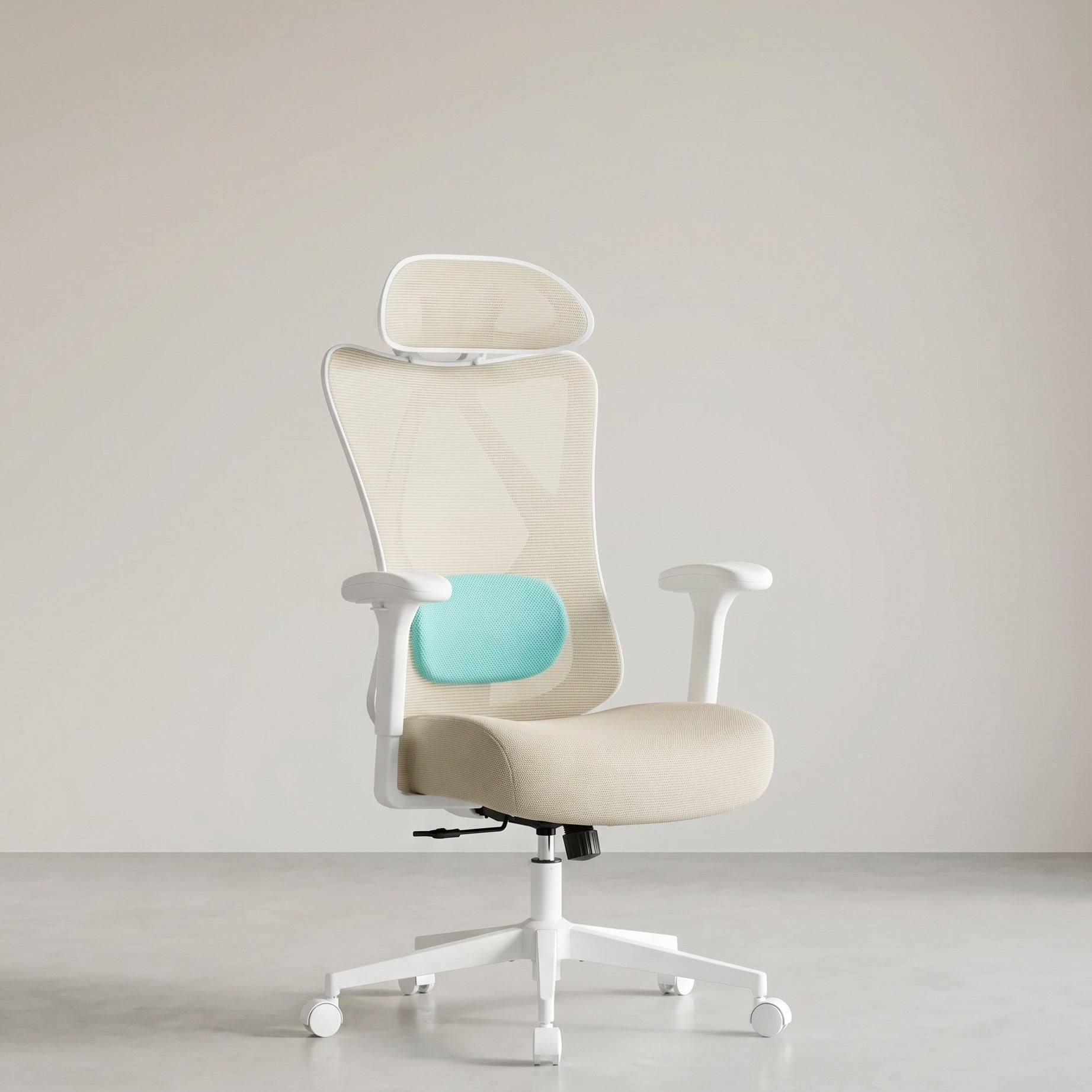 Ergonomische Bureaustoel – Verstelbare Hoofdsteun En Lendensteun – Mesh Office Chair – Belastbaar Tot 150 kg