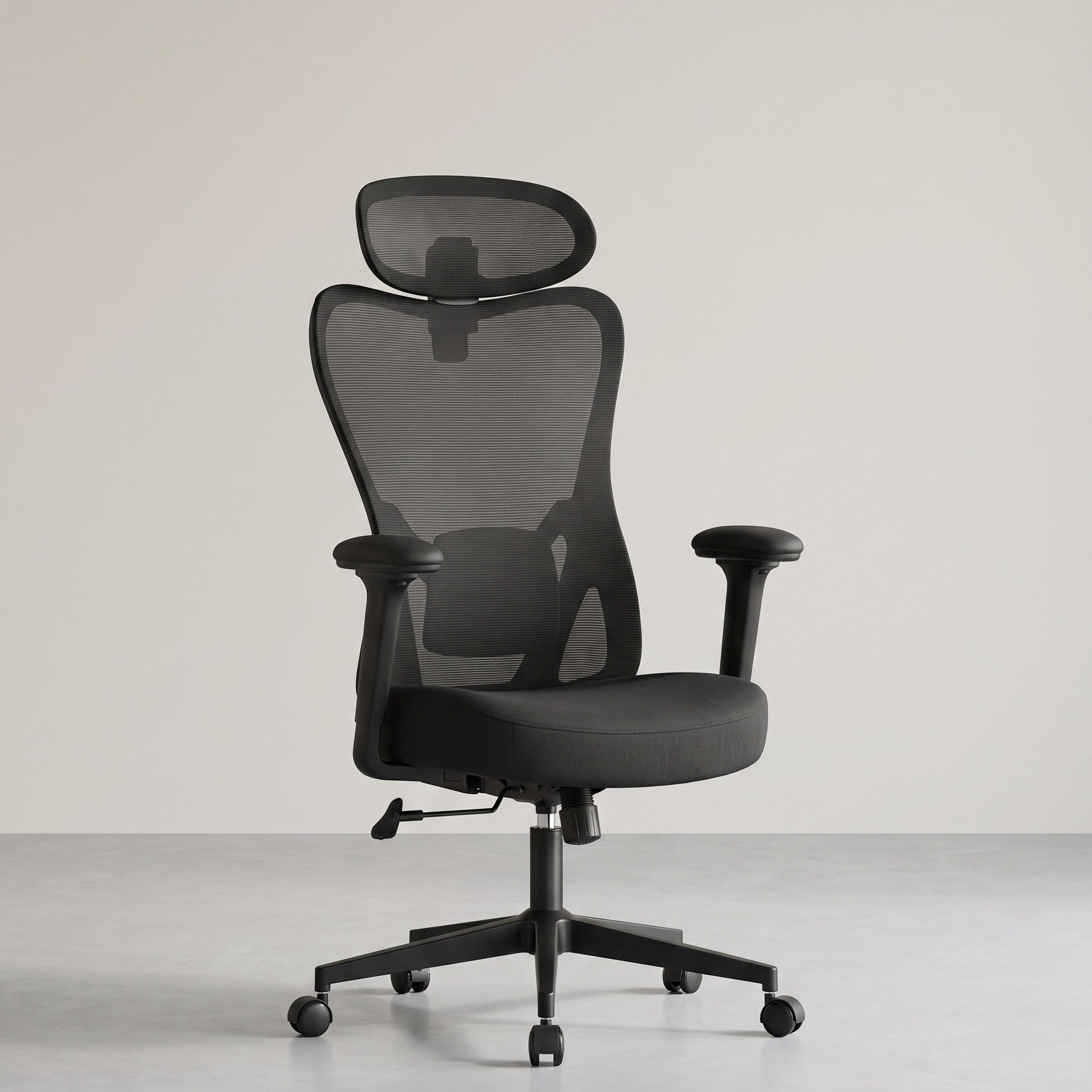 Ergonomische Bureaustoel – Verstelbare Lendensteun – Ademend Netweefsel – Kantelfunctie – Draagvermogen 150 kg