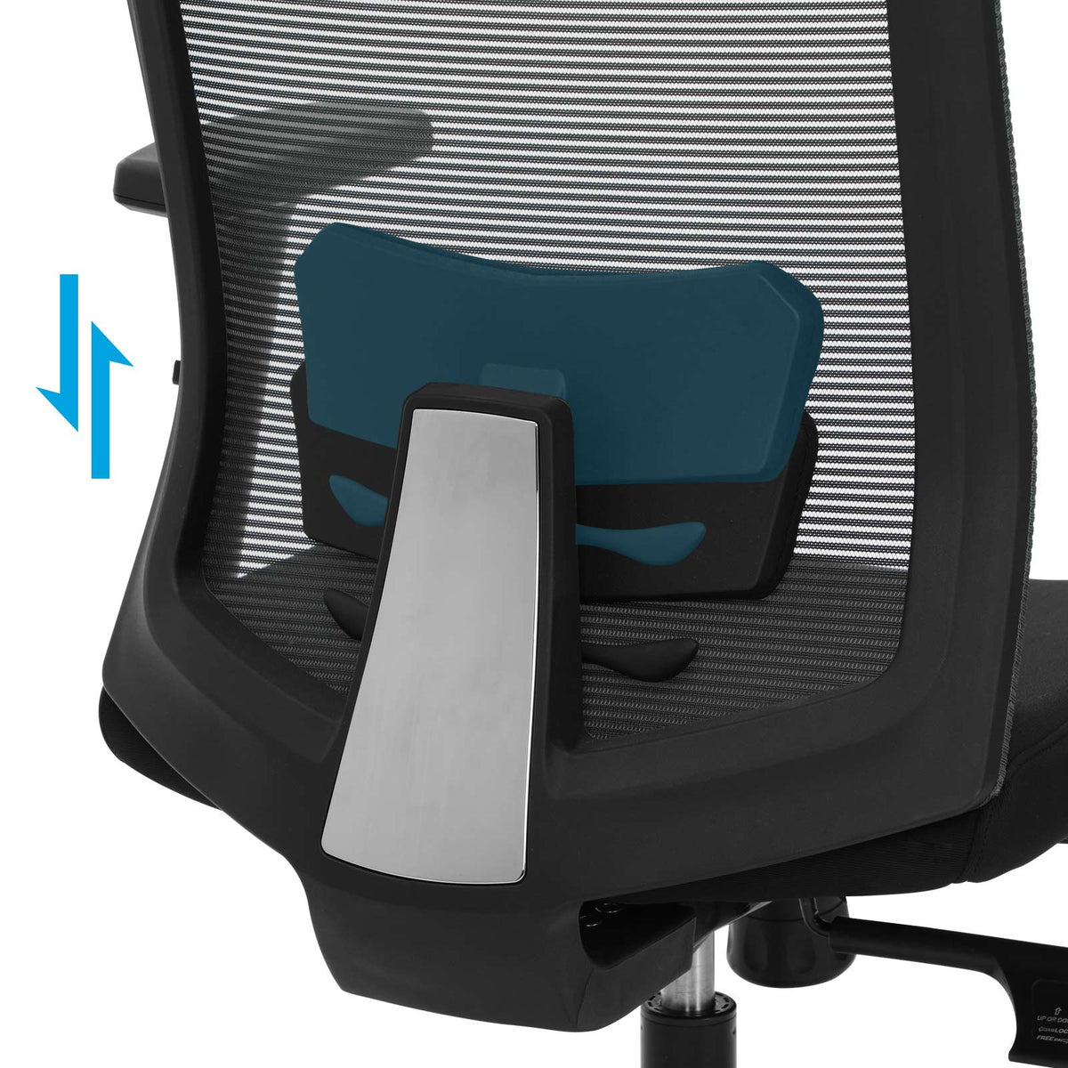 Ergonomische Bureaustoel met Netrug – Verstelbare Hoofd- en Lendensteun – Kantelbaar tot 120°