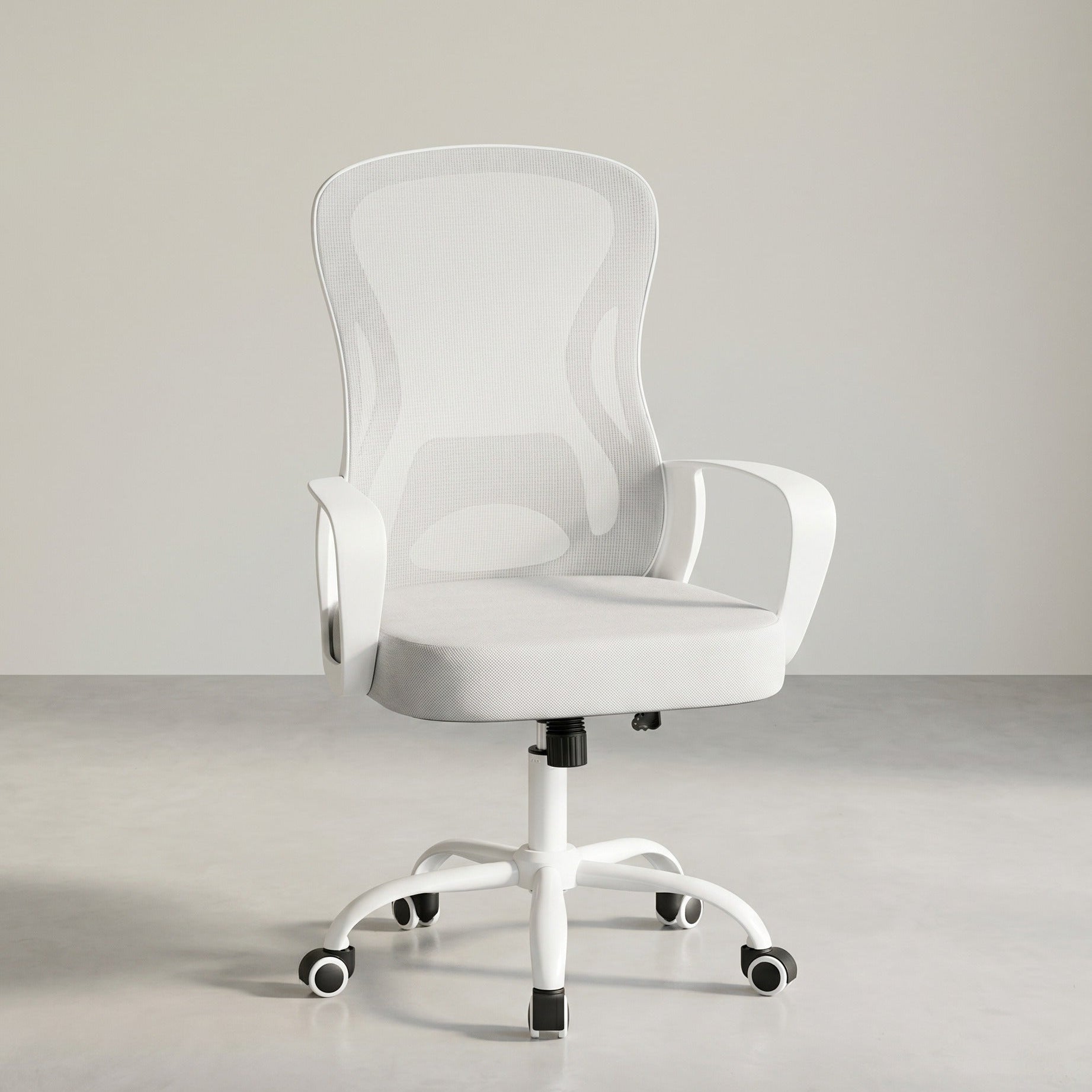 Ergonomische Bureaustoel – Mesh Rugleuning – Wipfunctie – In Hoogte Verstelbaar