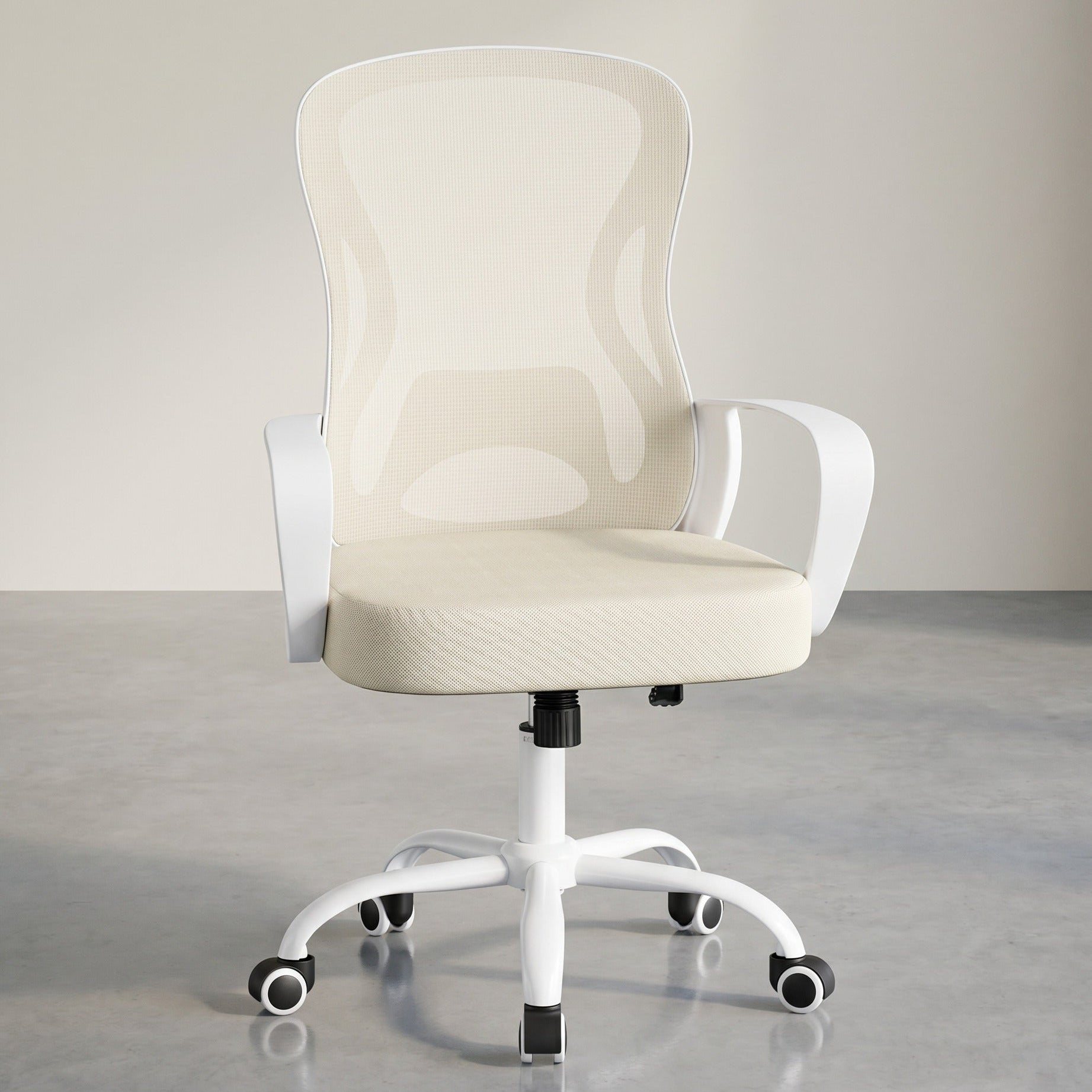 Ergonomische Bureaustoel – Mesh Rugleuning – Wipfunctie – In Hoogte Verstelbaar