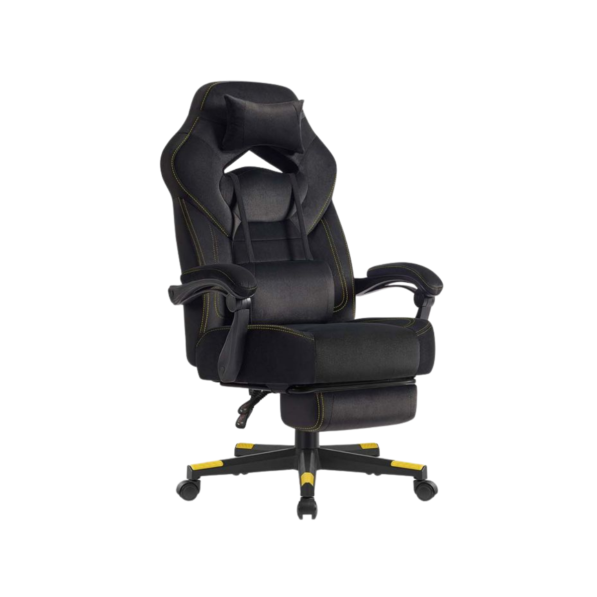 Gamingstoel met Voetensteun – Ergonomisch – Kantelbaar - Extra Dik Zitvlak - Hoogte Verstelbaar