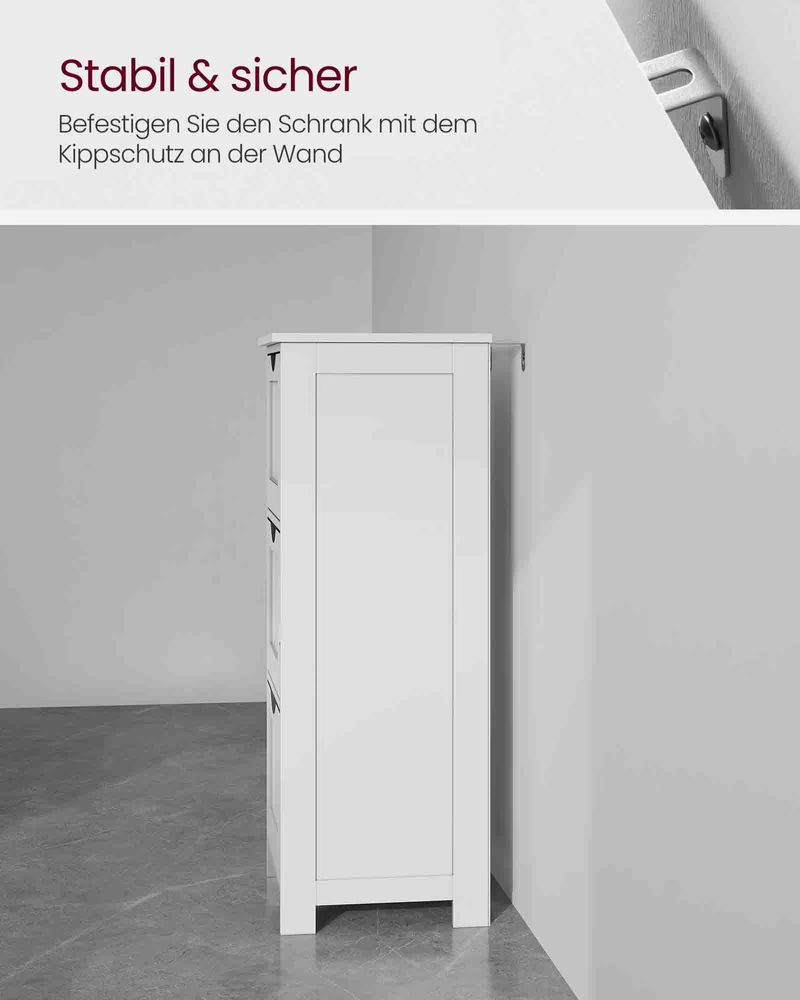 Badkamerkast met 3 of 4 lades - Compact en functioneel - De Vries Meubels