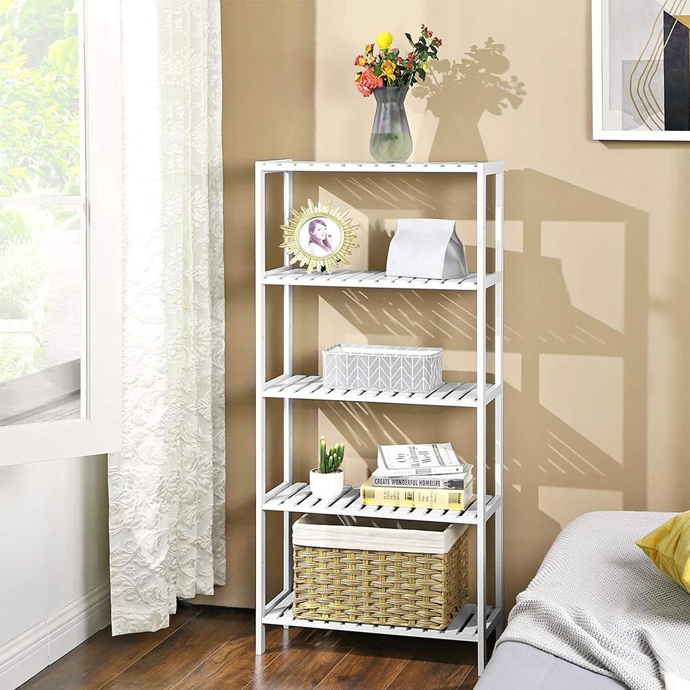 Bamboe Wandrek - Verstelbare Planken - Stabiel en Duurzaam - De Vries Meubels