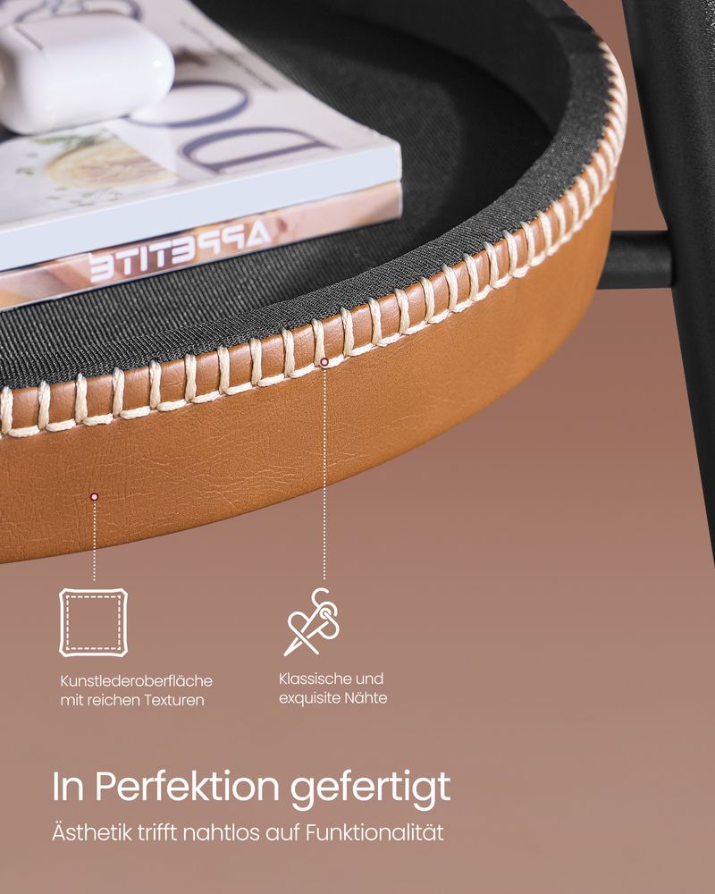 Design Bartafel - Ronde Tafel met Lade - Bekroond Ontwerp - De Vries Meubels