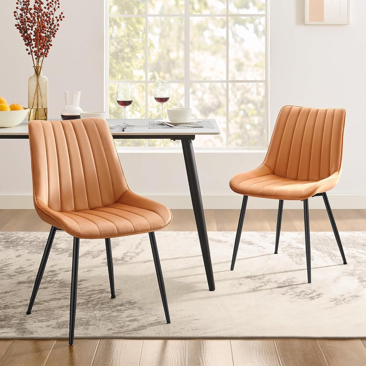 Elegante Eetkamerstoelen - Set van 2 - De Vries Meubels