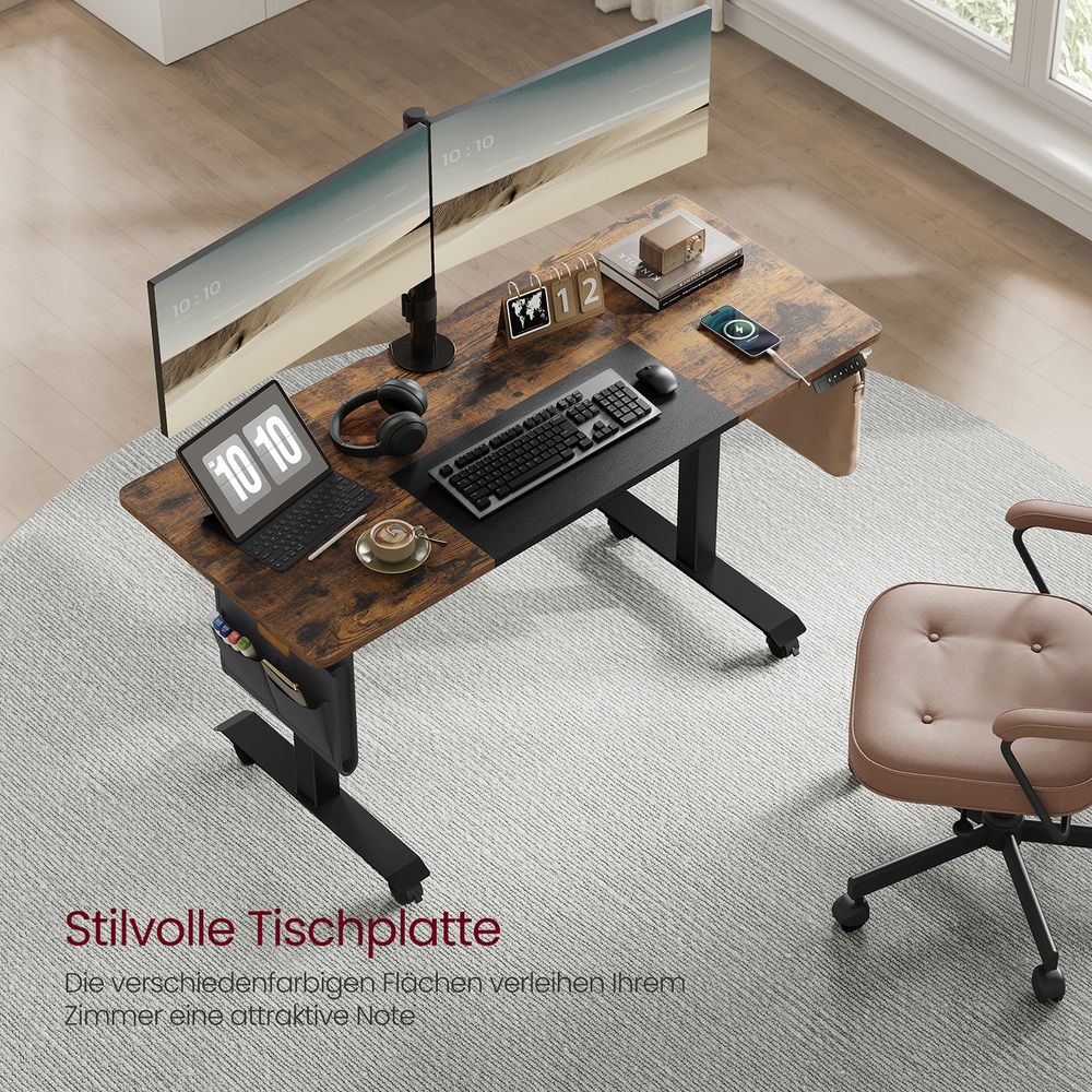 Elektrisch Verstelbaar Bureau - Sta Bureau - Ergonomische Werkplek - De Vries Meubels