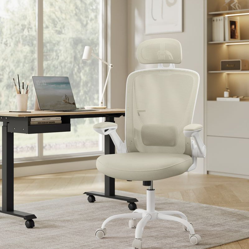 Ergonomische Bureaustoel met Hoofdsteun - Comfort en Ondersteuning - De Vries Meubels