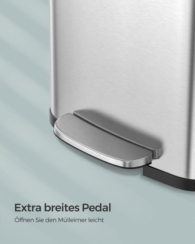 Grote Prullenbak 68 Liter - Afvalbak - Pedaalemmer - De Vries Meubels