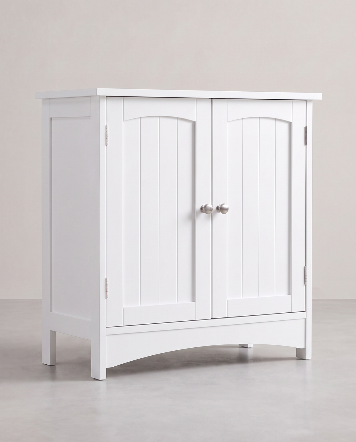 Wastafelonderkast met 2 Deuren – Verstelbare Plank – Sifonuitsparing – 60 x 30 x 60 cm
