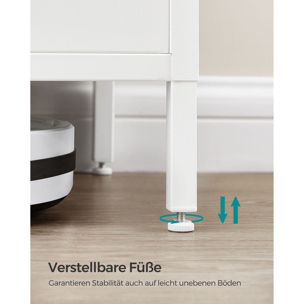 Industriële Opbergkast met Verstelbare Plank - Stijlvol - De Vries Meubels