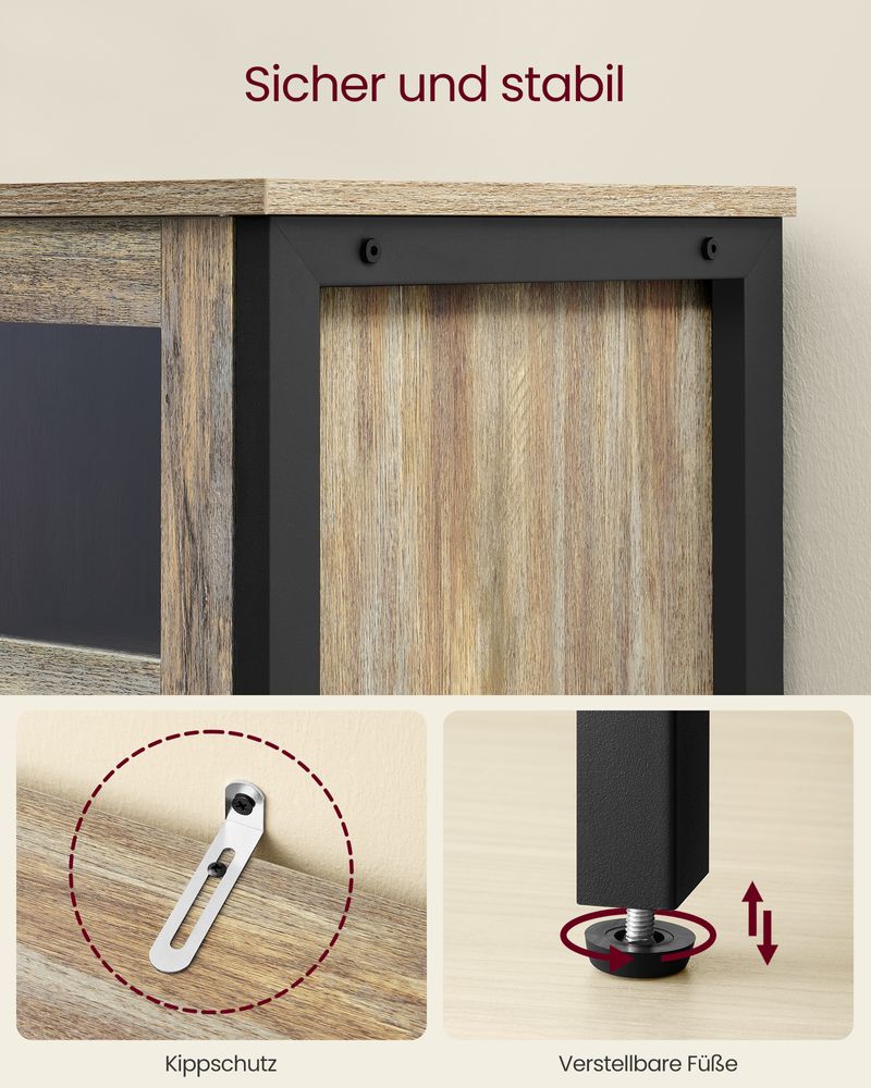 Industriële Opbergkast – Stijlvol & Functioneel - De Vries Meubels