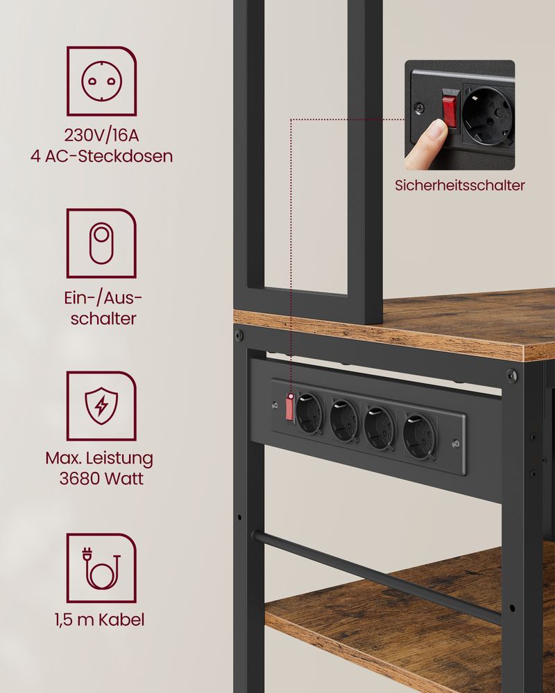 Keukenkast met Ingebouwde Stopcontacten – Multifunctioneel en Veilig - De Vries Meubels
