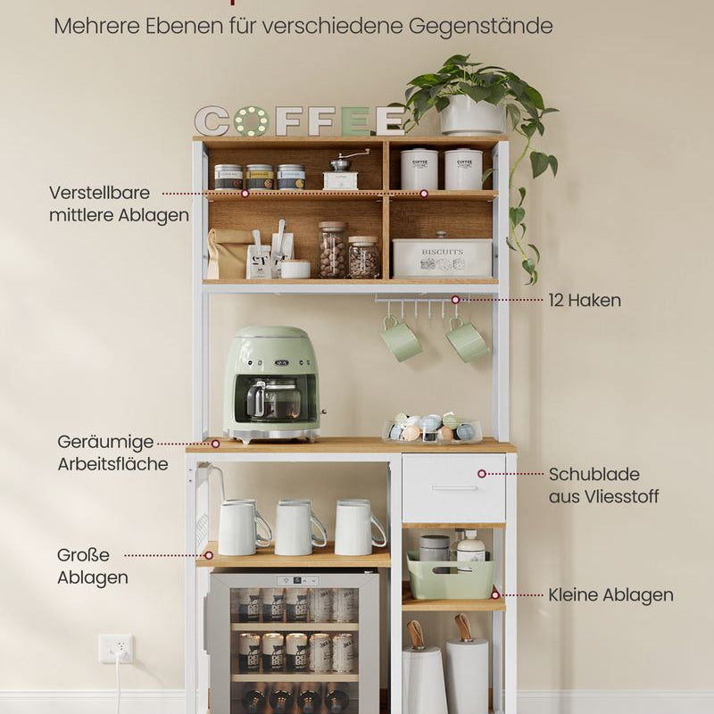 Keukenkast met Ingebouwde Stopcontacten – Multifunctioneel en Veilig - De Vries Meubels