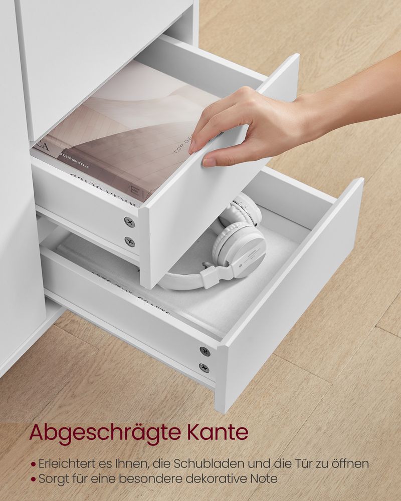 Moderne Opbergkast met Lades en Deuren – Ruim, Stijlvol & Praktisch - De Vries Meubels