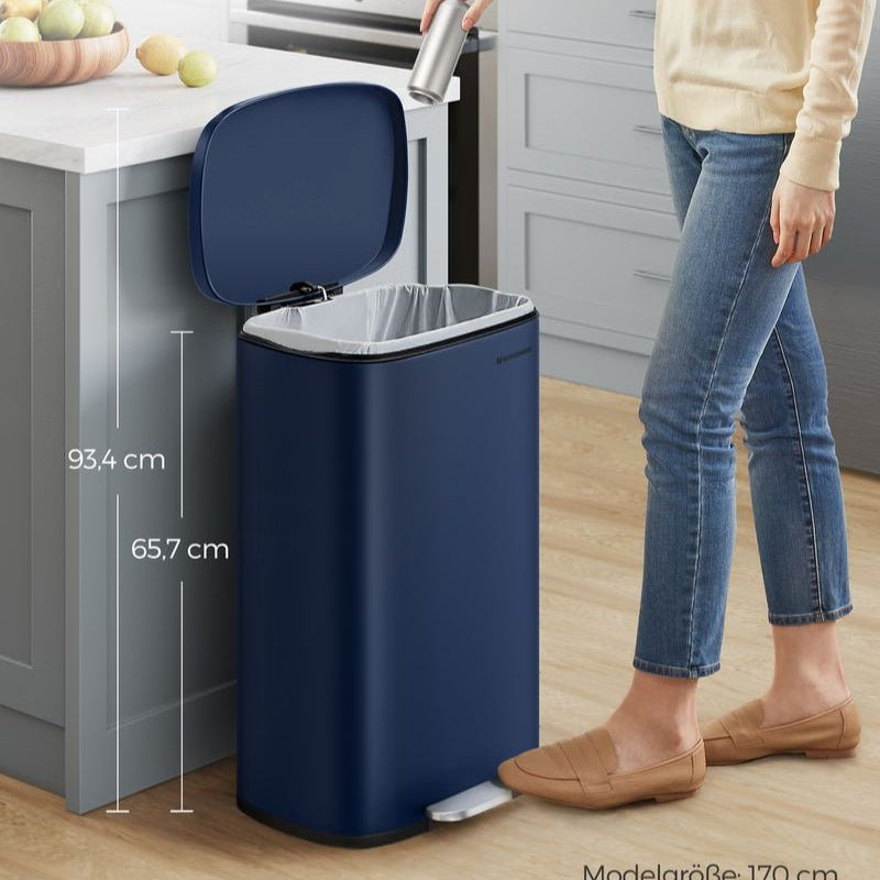 Moderne Pedaalemmer - 50 Liter - Prullenbak - De Vries Meubels