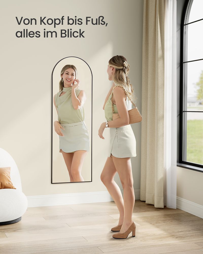 Ophangbare spiegel - Elegant - 120 x 40 cm - De Vries Meubels