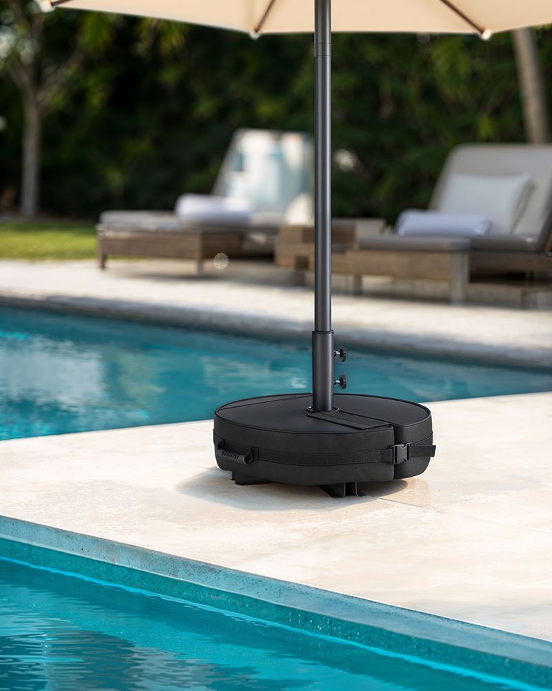 Parasolvoet met Gewichtszak - Stabiele Parasolstandaard voor Diverse Parasols - De Vries Meubels