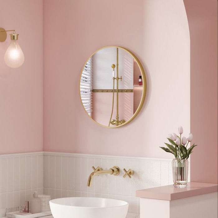 Ronde Wandspiegel - Goud of Zwart - De Vries Meubels