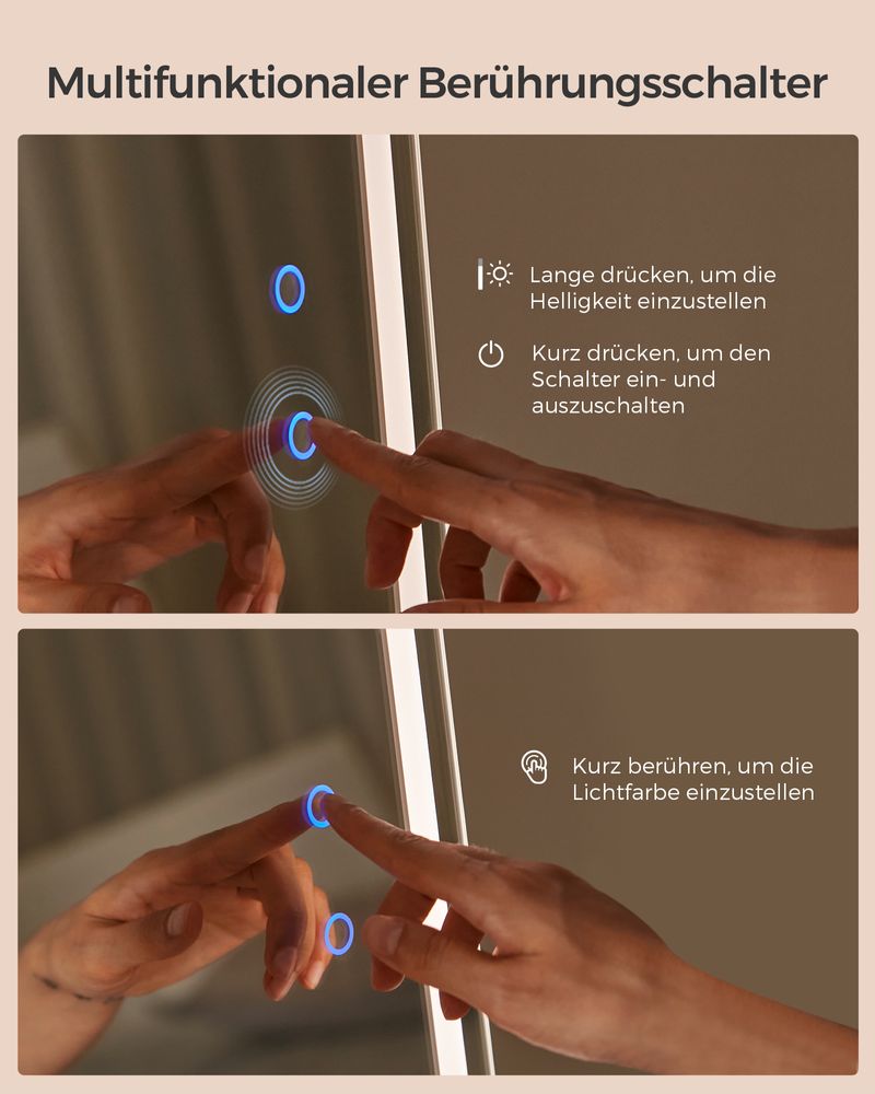 Spiegelkast met LED - Sieradenkast - Staande Spiegel met Opbergruimte - De Vries Meubels