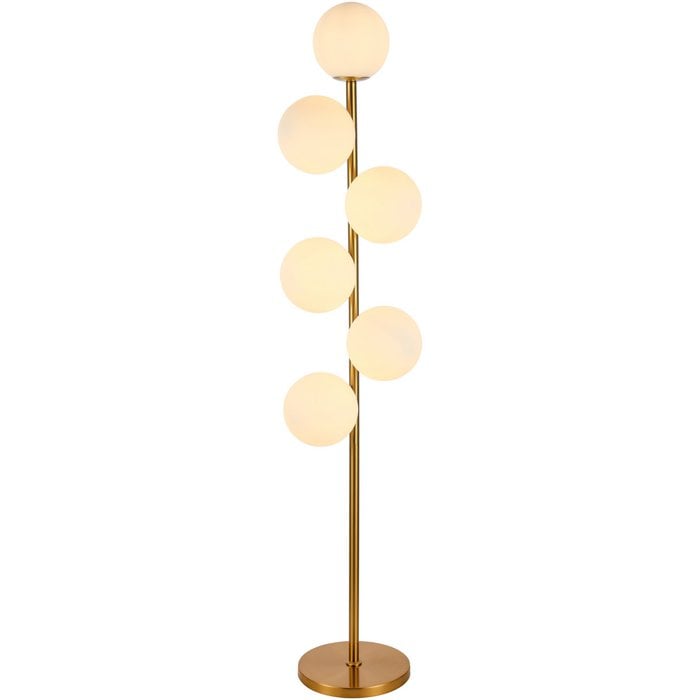 Stijlvolle Vloerlamp met Elegant Design – Moderne Lamp 160 cm - De Vries Meubels