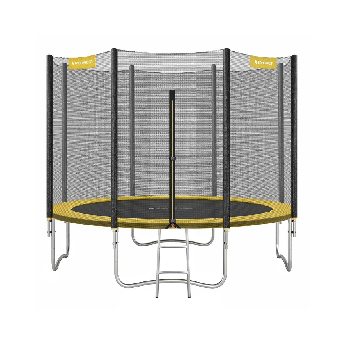 Trampoline met Veiligheidsnet - Stevig Frame en Gevoerde Rand - De Vries Meubels