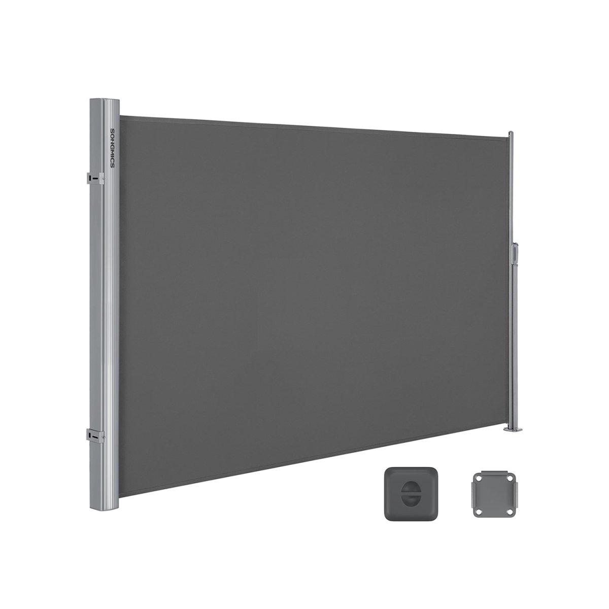 Uitschuifbaar Tuinscherm - Windscherm - Zonnescherm 160 cm hoog - De Vries Meubels