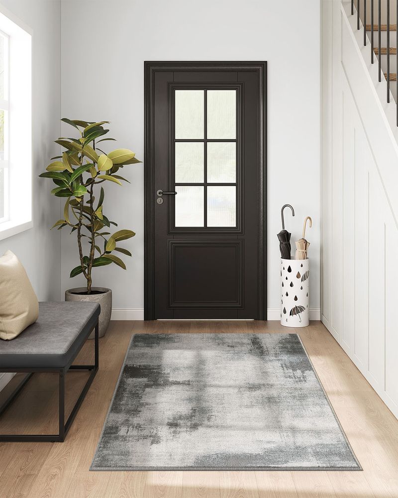 Vloerkleed 92 x 153 cm - Tapijt - Wasbaar - De Vries Meubels