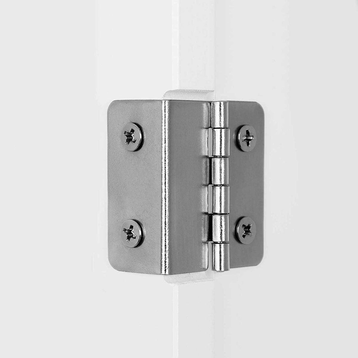 Hangkast met 2 Lamellendeuren en Open Vak – Badkamerkast – Verstelbare Plank – 60 x 20 x 70 cm