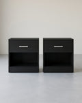 Bedkasten – Nachtkastje – Set van 2 – Bijzettafel – Met Lade – Open Vak