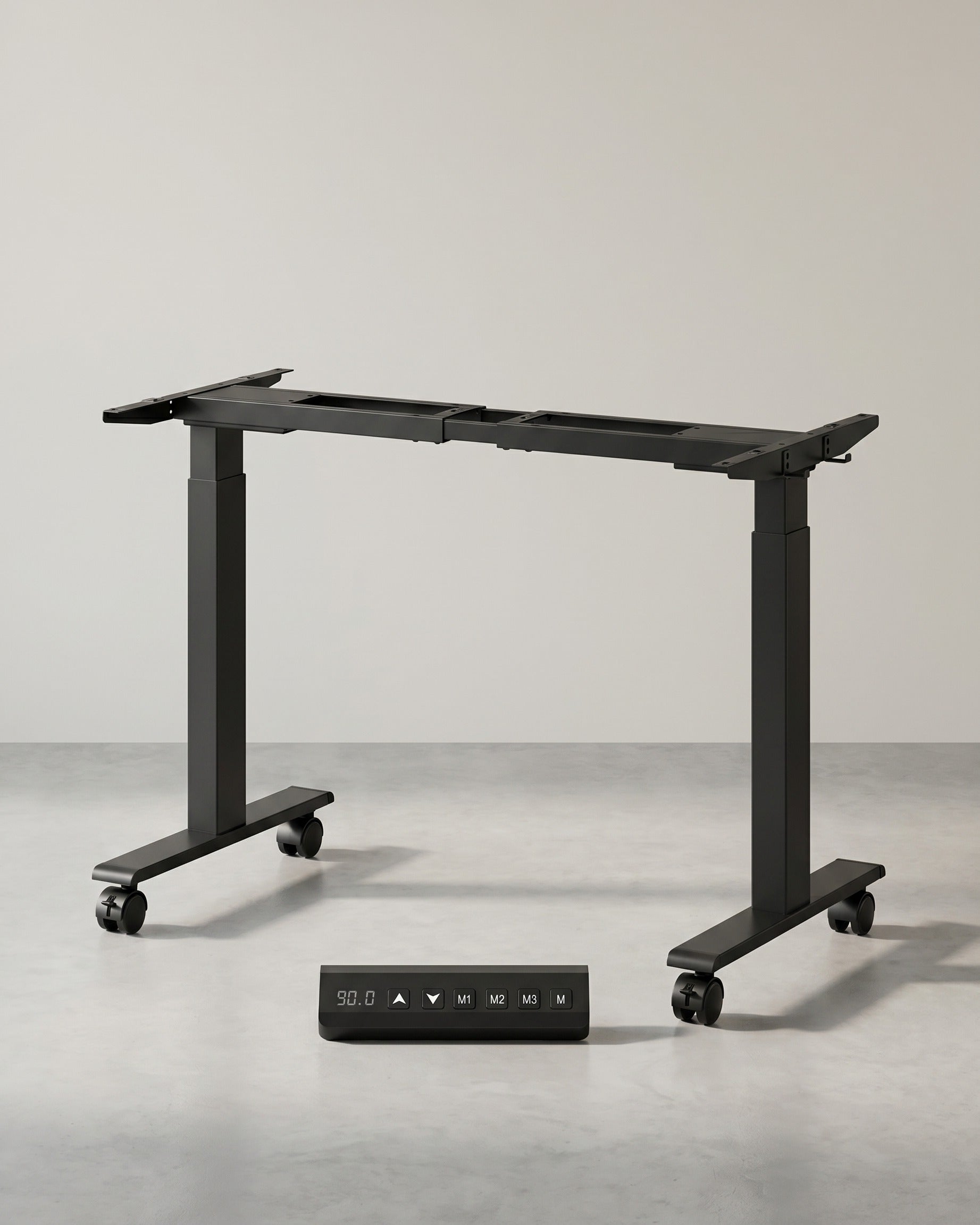 Zit Sta Bureau Onderstel Elektrisch – Dubbele Motor – Hoogte 69-115 cm – 4 Geheugenstanden – Tot 120 kg