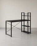 Bureau Industrieel 120 cm – Met 3 Legplanken – Links of Rechts Monteerbaar – Tot 50 kg