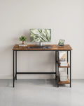 Bureau Industrieel – Computertafel met 2 Legplanken Links of Rechts