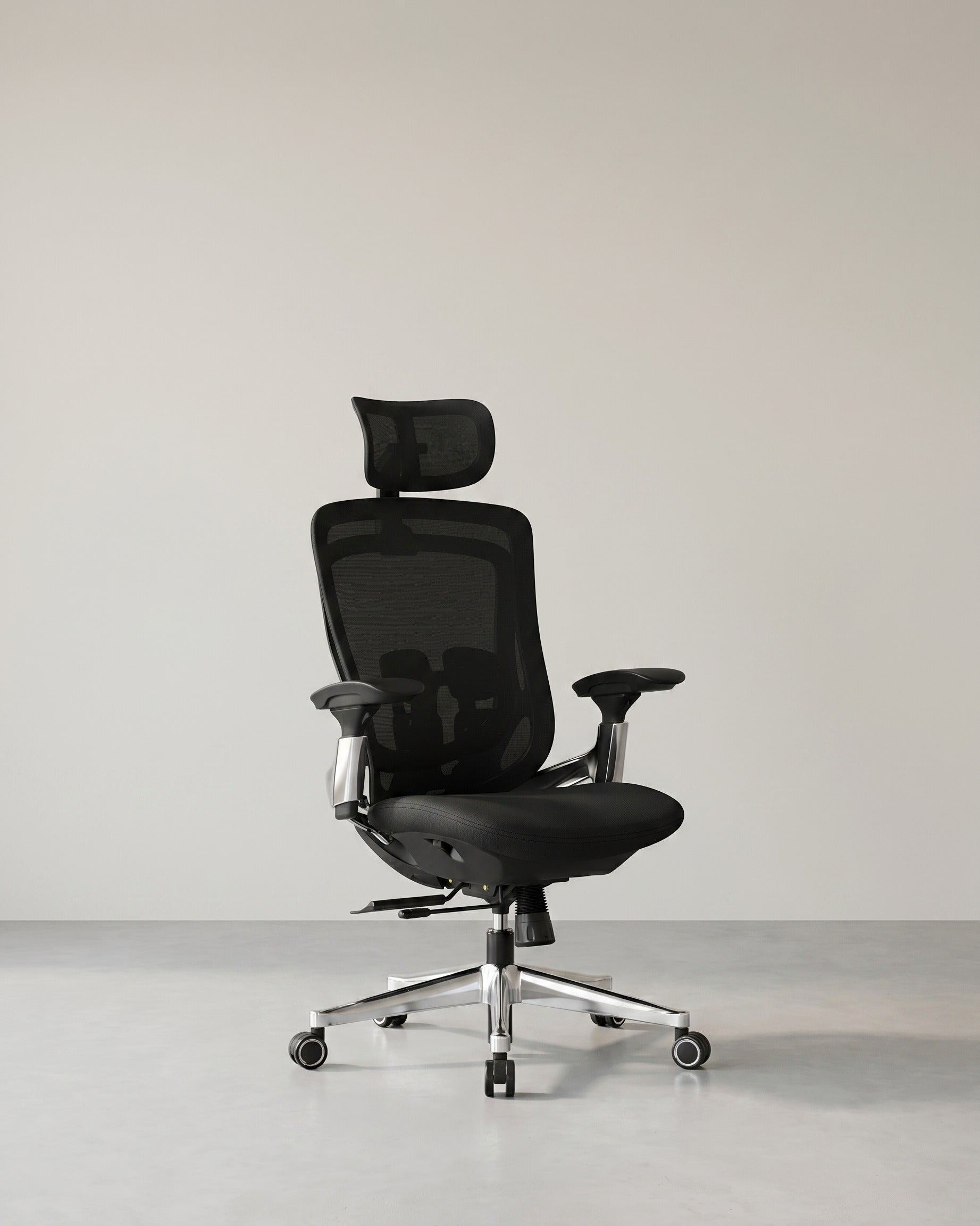 Ergonomische Bureaustoel Ergo Elite 2.0 – Compleet Verstelbaar – 6-delige TPR-Lendensteun – Tot 150 kg