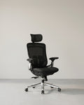 Ergonomische Bureaustoel Ergo Elite 2.0 – Compleet Verstelbaar – 6-delige TPR-Lendensteun – Tot 150 kg
