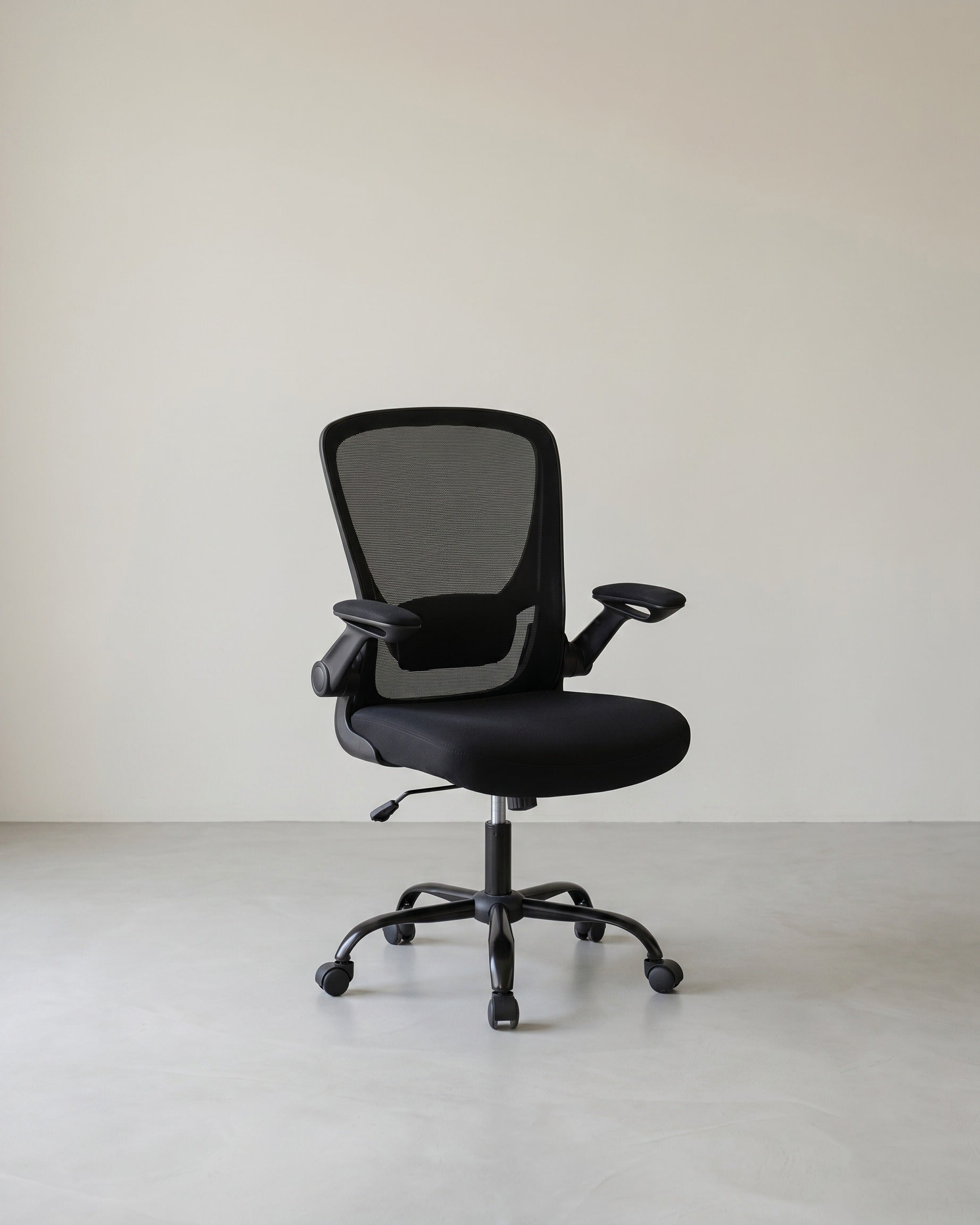 Ergonomische Bureaustoel – Verstelbare Armleuning – Mesh Rugleuning – 360° Draaibaar