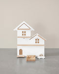Wandplank voor Toniebox en Figuren – Straatontwerp – Met Magnetische Beukenhouten Leggers – Inclusief Kabelhouder – 55,6 cm Breed