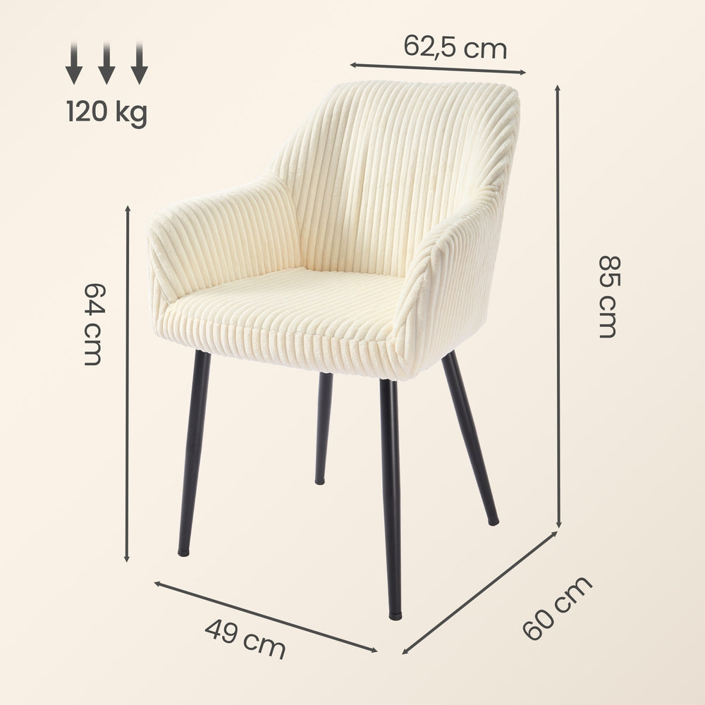 Luxe Eetkamerstoelen met Armleuning - Hoge Kwaliteit