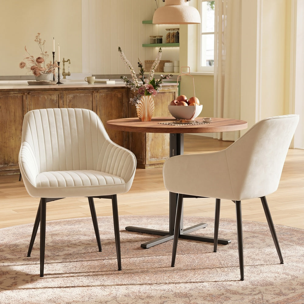 Luxe Eetkamerstoelen met Armleuning - Hoge Kwaliteit