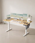 Zit Sta Bureau Elektrisch – Hoog Laag Bureau – In Hoogte Verstelbaar – Ergonomisch