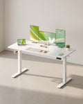 Zit Sta Bureau Elektrisch – In Hoogte Verstelbaar 72-120 cm – Geheugenfunctie – Kabelbeheer – Industrieel Design