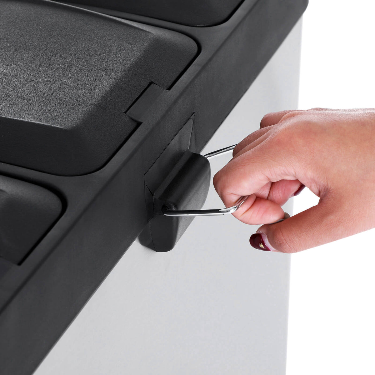 Afvalscheider met 3 Vakken – Pedaalemmer 54 Liter (3 x 18 L) – Uitneembare Binnenemmers – Voor Keuken